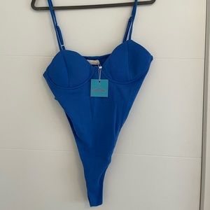 Minaa Monroe Sweetheart Bustier Bodysuit Size L